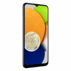 Смартфон Samsung Galaxy A03 64Gb, синий (РСТ)— фото №3