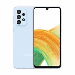 Смартфон Samsung Galaxy A33 128Gb, голубой (GLOBAL)— фото №0