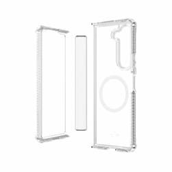 Чехол-накладка Itskins HYBRID HINGE Compatible with MagSafe для Galaxy Z Fold5, силикон, прозрачный— фото №3