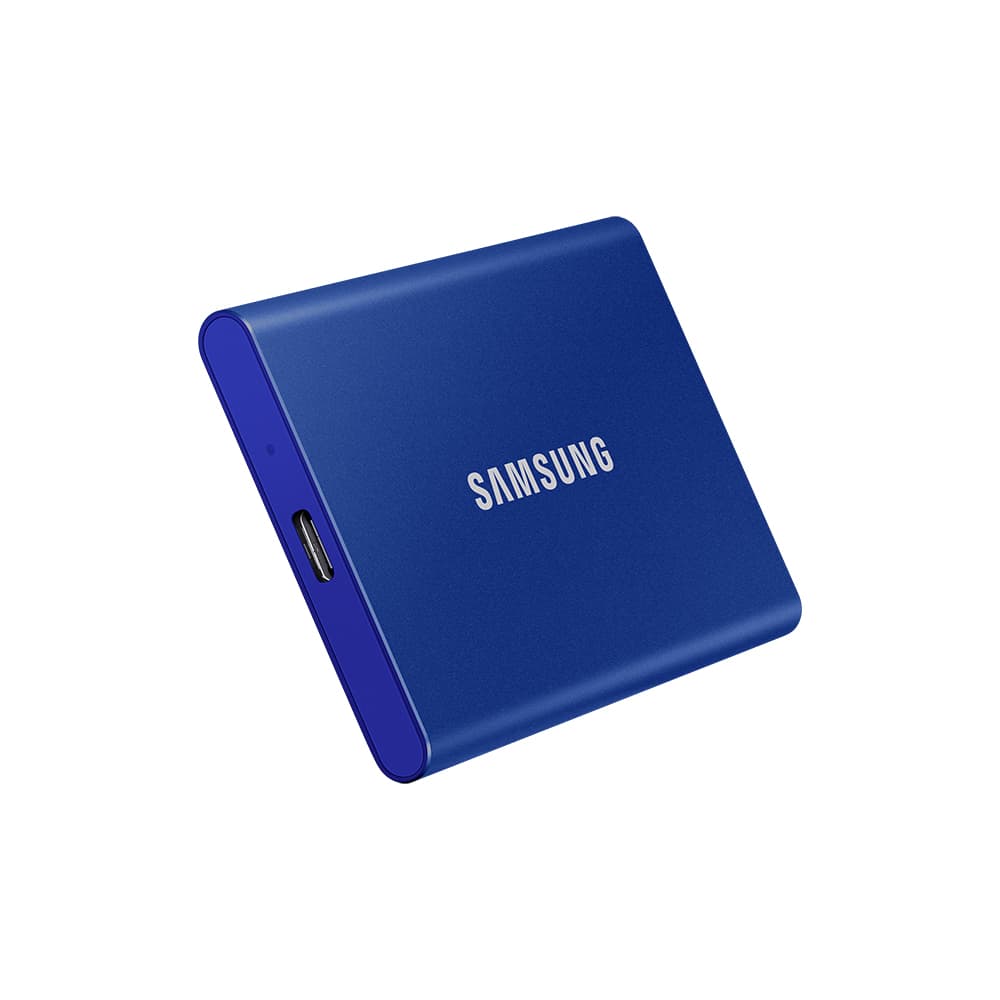 Внешний SSD накопитель Samsung Т7, 1000GB. синий— фото №6