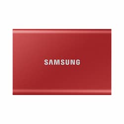 Внешний SSD накопитель Samsung Т7, 1000GB. красный— фото №0