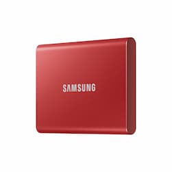 Внешний SSD накопитель Samsung Т7, 1000GB. красный— фото №2