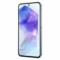 Смартфон Samsung Galaxy A55 5G 256Gb, голубой (РСТ)— фото №2