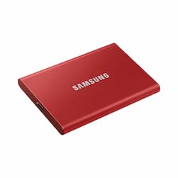 Внешний SSD накопитель Samsung Т7, 1000GB. красный— фото №4