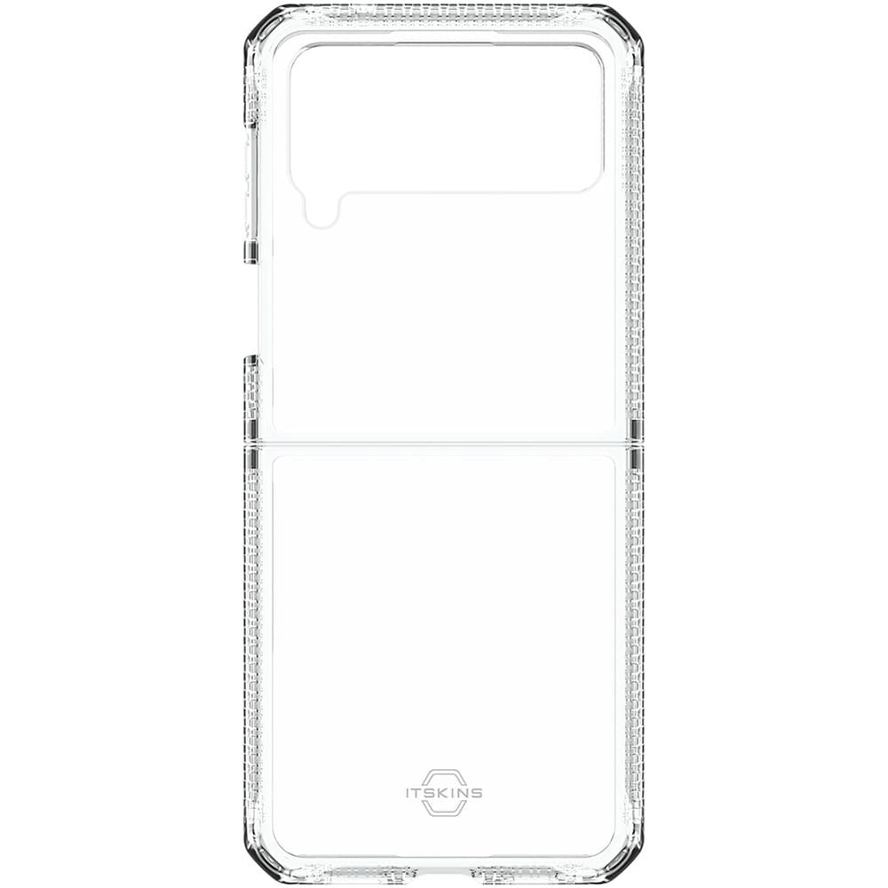 Чехол-накладка Itskins HYBRID CLEAR для Galaxy Z Flip4, поликарбонат, прозрачный— фото №0