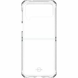 Чехол-накладка Itskins HYBRID CLEAR для Galaxy Z Flip4, поликарбонат, прозрачный— фото №0