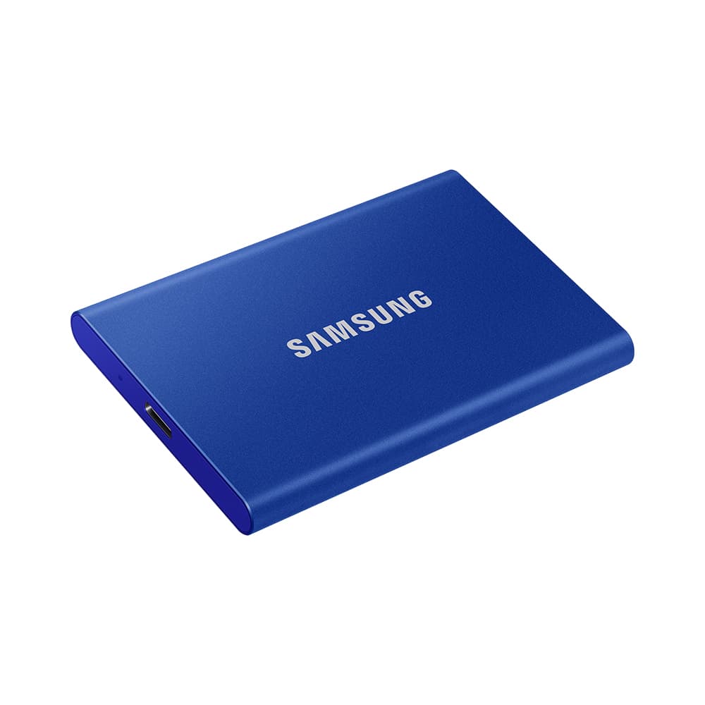 Внешний SSD накопитель Samsung Т7, 1000GB. синий— фото №4