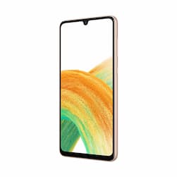 Смартфон Samsung Galaxy A33 128Gb, персиковый (GLOBAL)— фото №3