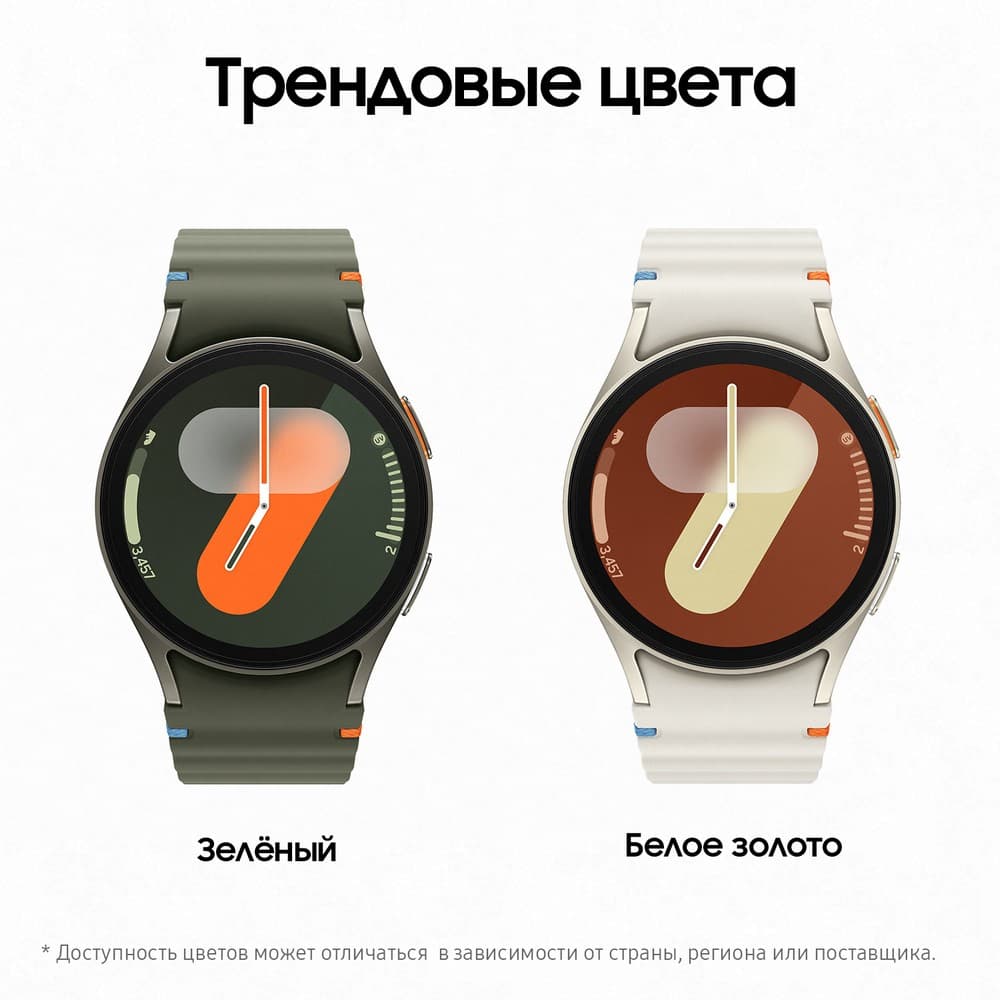 Samsung Galaxy Watch 7 40mm, зеленый (РСТ)— фото №1