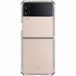 Чехол-накладка Itskins HYBRID CLEAR для Galaxy Z Flip4, поликарбонат, прозрачный— фото №1