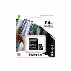 Карта памяти microSDXC Kingston Canvas Select Plus, 64GB— фото №2