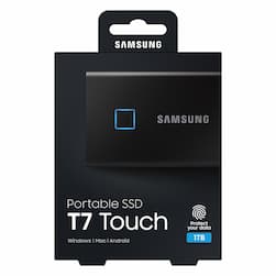 Внешний SSD накопитель Samsung Т7 Touch, 1000GB. черный— фото №8