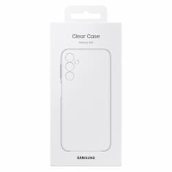 Чехол-накладка Samsung Clear Case для Galaxy A24, силикон, прозрачный— фото №2