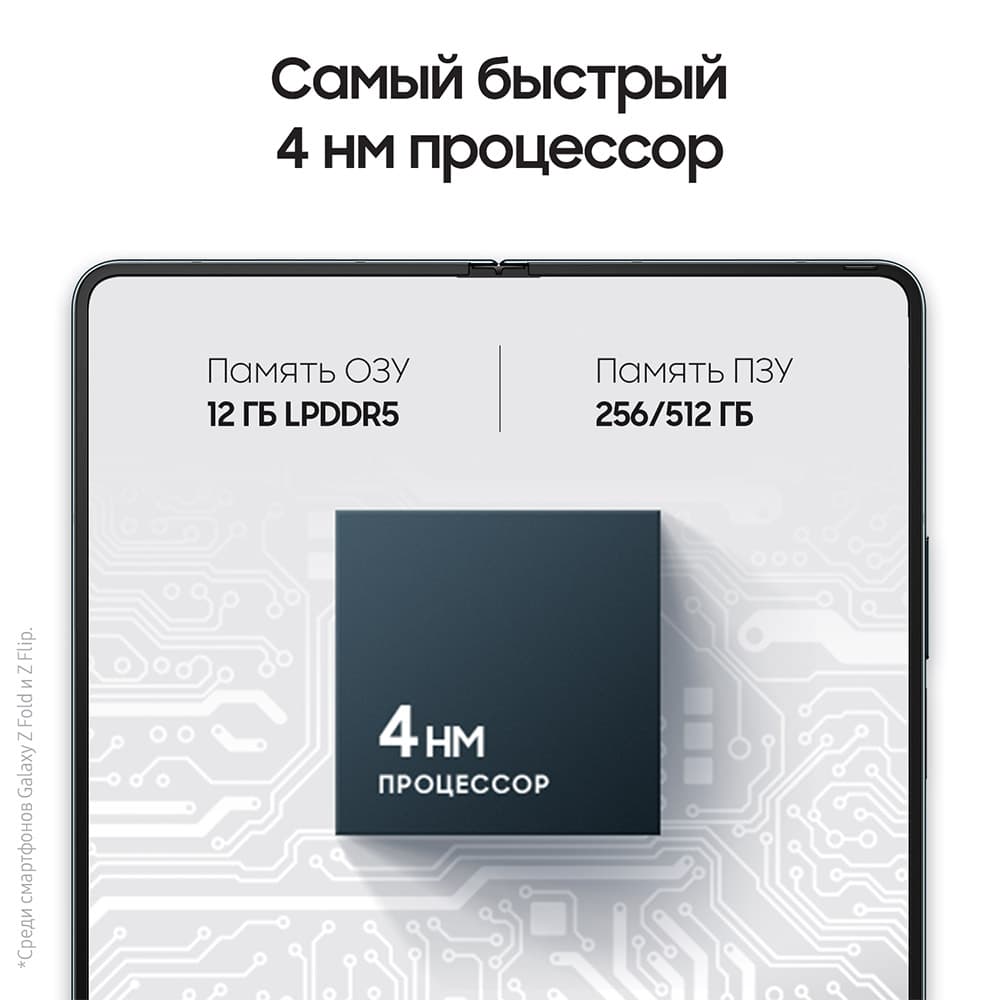 Смартфон Samsung Galaxy Z Fold4 512Gb, серо-зеленый (РСТ)— фото №2