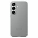 Чехол-накладка Samsung Kindsuit Case для Galaxy S25, экокожа, серый