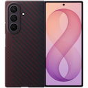 Чехол-накладка Samsung Carbon Case с магнитами для Galaxy Z Fold8 Ультра, карбон, фиолетовый