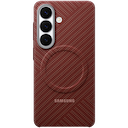 Чехол-накладка Samsung Galaxy с магнитом для Galaxy S26, карбон, красный
